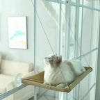 Hamac de fenêtre pour chat — ventouses, jusqu'à 20 kg