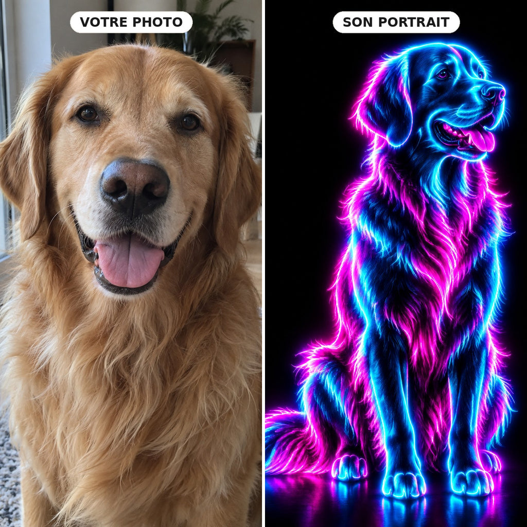 Le Néon — portrait de votre animal