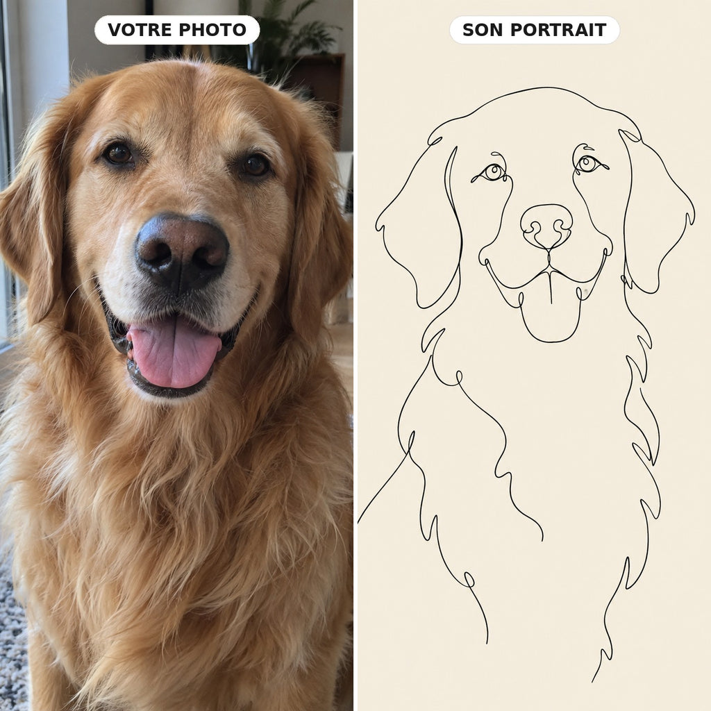Le Trait — portrait de votre animal