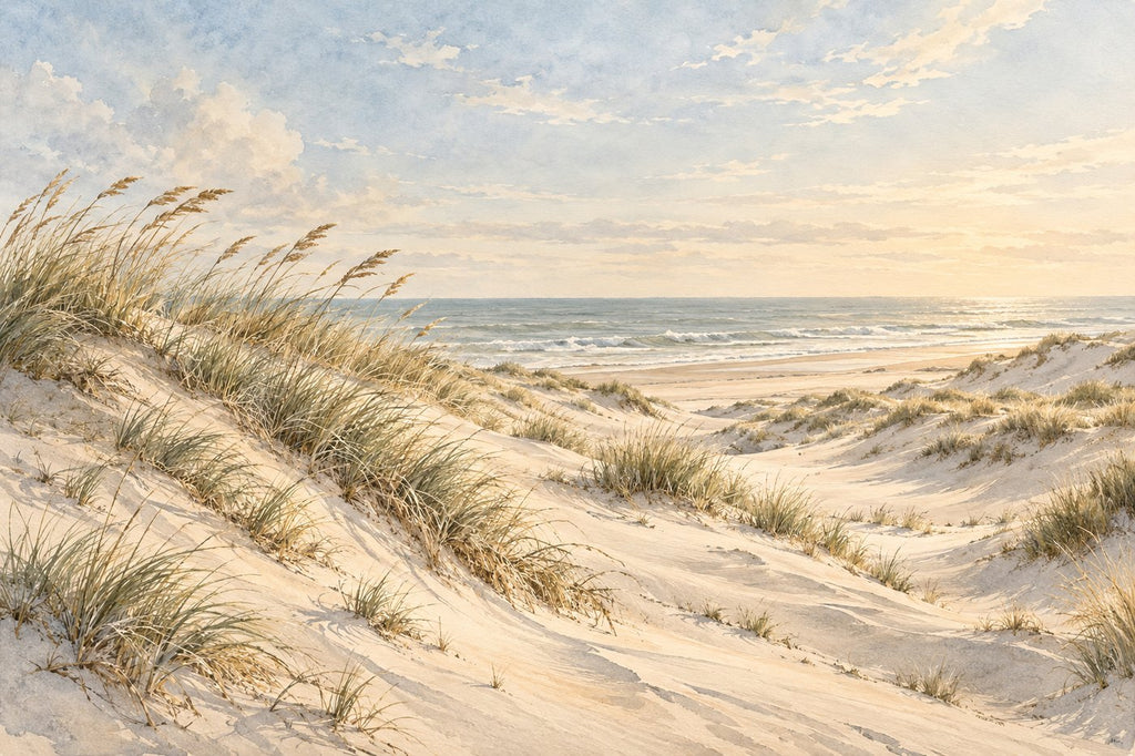 Les Dunes — la fresque en entier