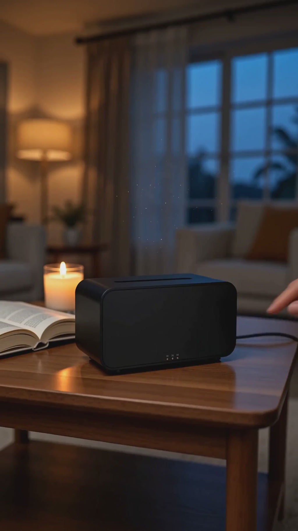 Diffuseur d'Arômes Flamme Luméa – Humidificateur & Lampe d'Ambiance