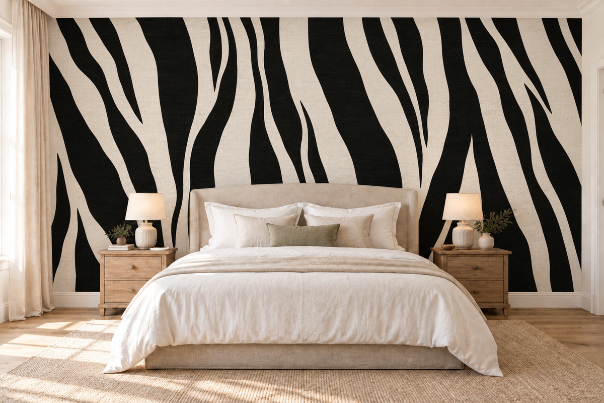 Le Zèbre noir et blanc — 39 € le m²